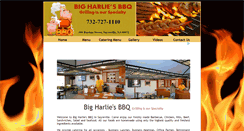 Desktop Screenshot of bigharliesbbq.com
